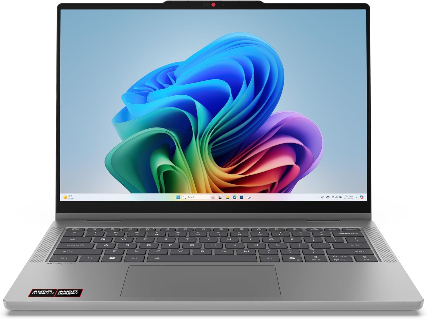 Lenovo IdeaPad 5a 2-in-1-2026 - 14" WUXGA IPS Touchscreen Display - 16GB Memory - 512GB Storage - Ryzen AI 5 430 - Luna Grey