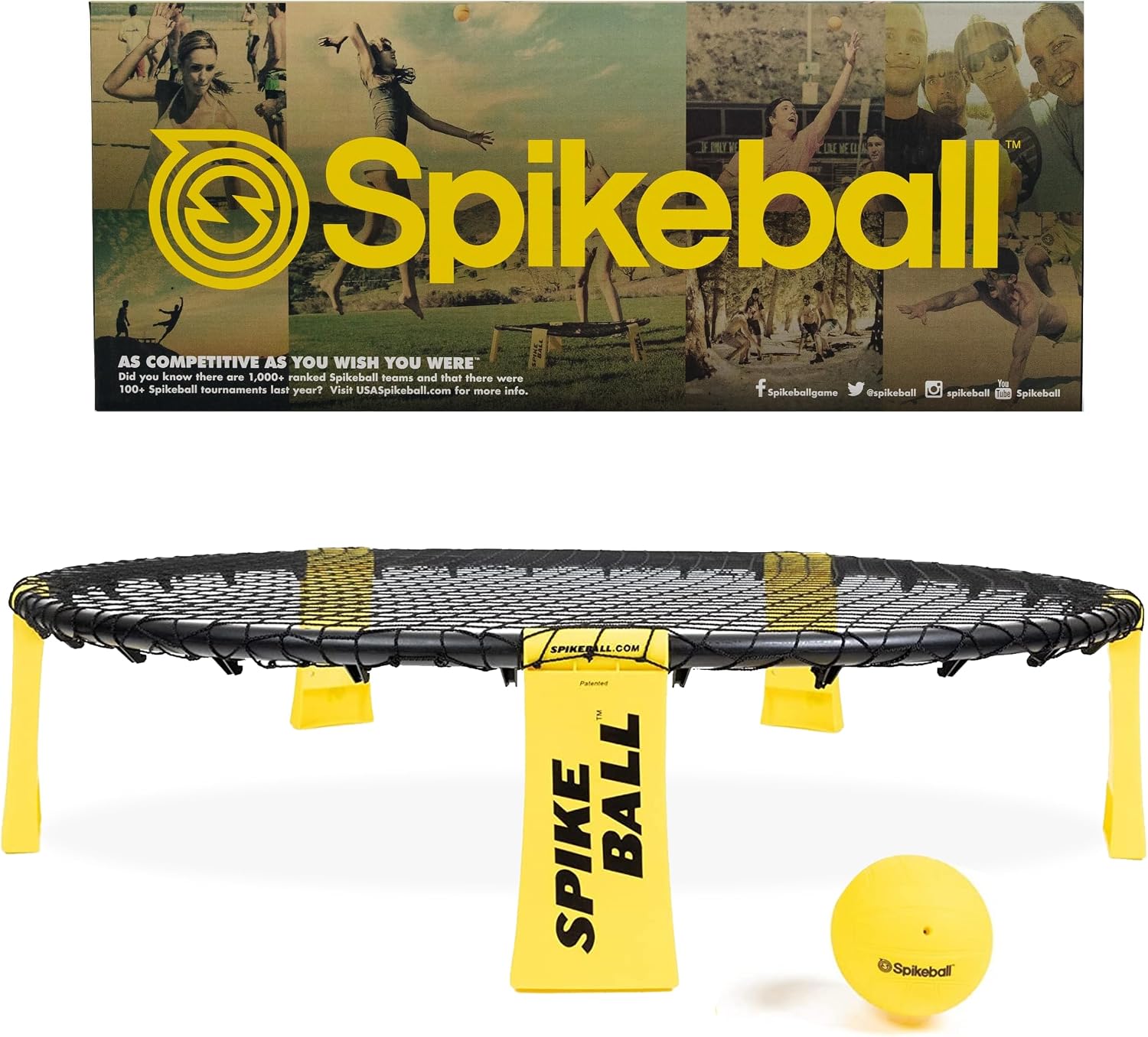 Spikeball The Original Kit 1-Ball Game Set, Outdoor, Yard, & Camping Games