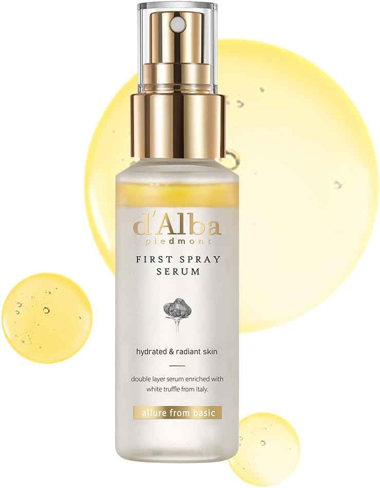 d'Alba Official White Truffle First Spray Serum 1.7 fl oz (50 ml) White Truffle First Spray Serum