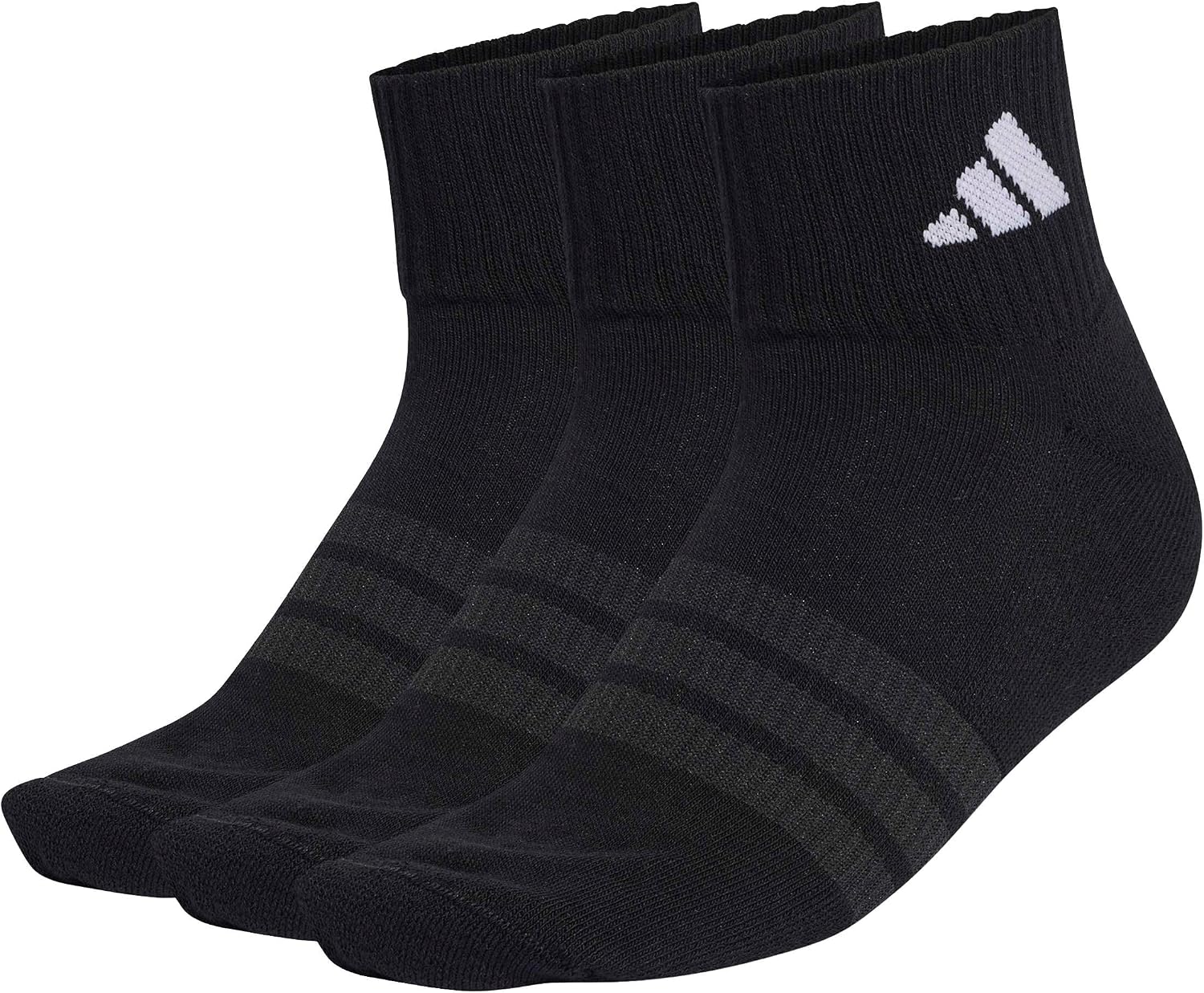 adidas CUSHIONED SPORTSWEAR ANKLE SOCKS 3 PAIR PACK