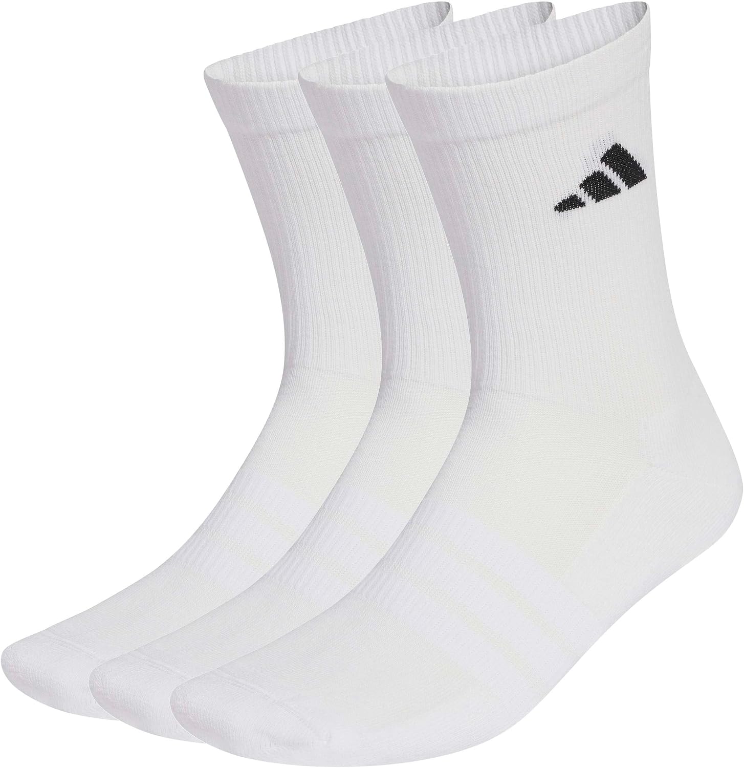 adidas Unisex Cushioned Sportswear Crew Socks 3 Pair Pack Socks